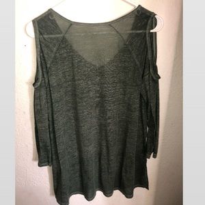 a.n.a Tops - Open shoulder tshirt a.n.a Tops - Open shoulder tshirt